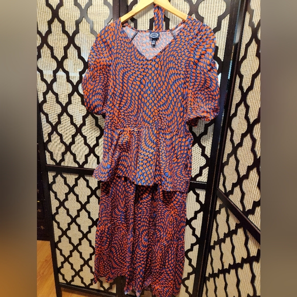 👗 Scoop Women's Midi Dress with Ruched Sleeves - Size 16-18 👗 - Picture 8 of 11